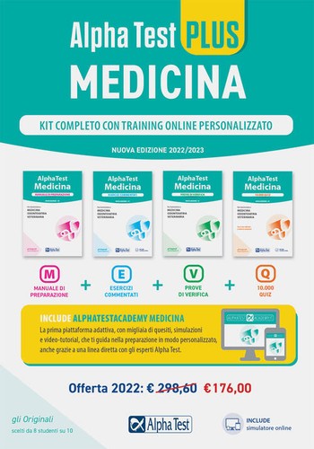 Alpha test plus medicina kit - alpha, plus.